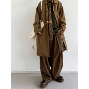 retro workwear trench coat, view 6 - MRSLM