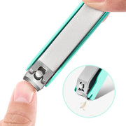 colorful anti-splash nail clippers, view 7 - MRSLM