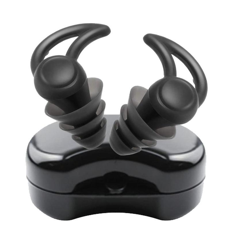 noise reduction silicone ear plugs, view 3 - MRSLM