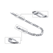 geometric sterling silver bracelet, view 4 - MRSLM