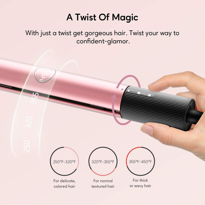 nano titanium hair straightener and curling iron, view 5 - MRSLM