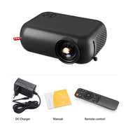 compact 3d led mini projector, view 3 - MRSLM