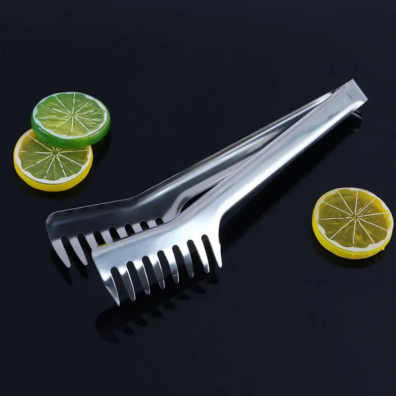 24cm Stainless Steel Noodle and Spaghetti Tongs
