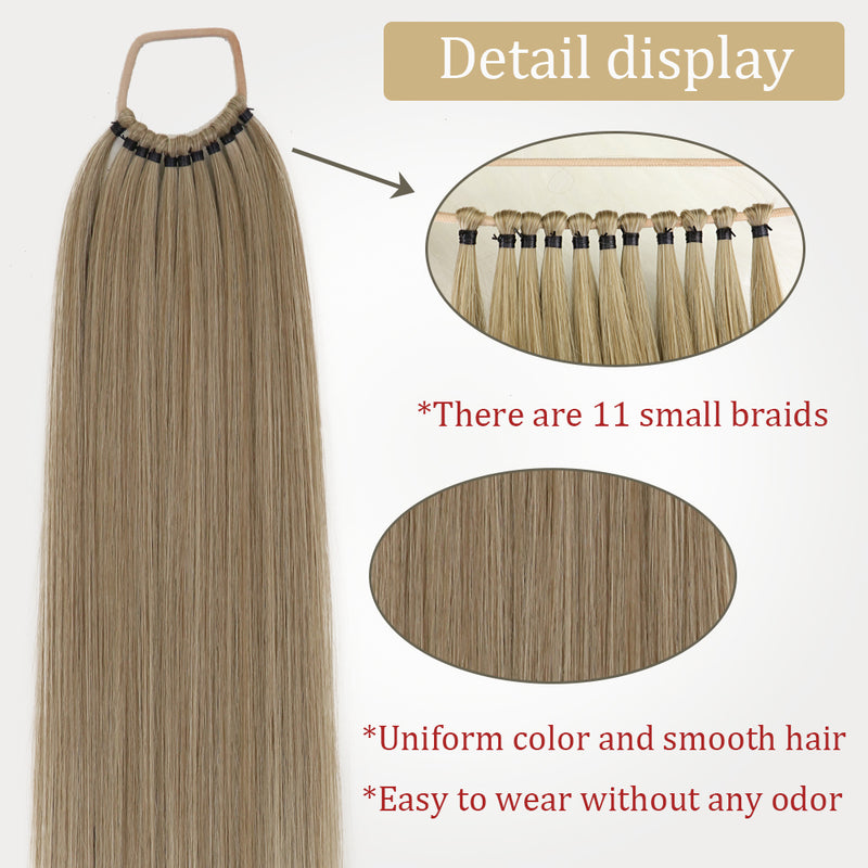 synthetic wrap around ponytail extensions, view 17 - MRSLM