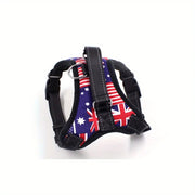 adjustable reflective dog harness vest, view 2 - MRSLM