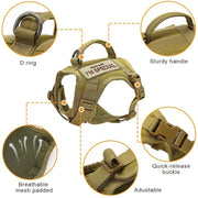 nylon cat harness vest, view 8 - MRSLM