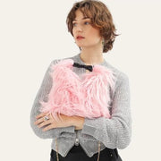 faux fur bucket bag - MRSLM