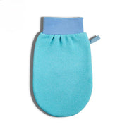 exfoliating body scrub mitt, view 2 - MRSLM