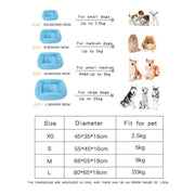 plush dog cushion bed, view 8 - MRSLM