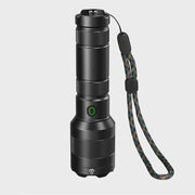 Long range tactical LED flashlight with power bank, view 9 - MRSLM