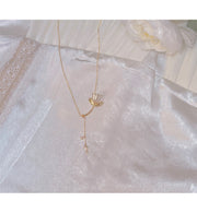 French tulip necklace, view 6 - MRSLM