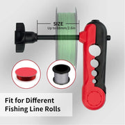 portable fishing line winder spooler, view 12 - MRSLM