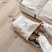 portable waterproof travel shoe bag, view 2 - MRSLM