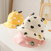cow pattern kids bucket hat, view 6 - MRSLM