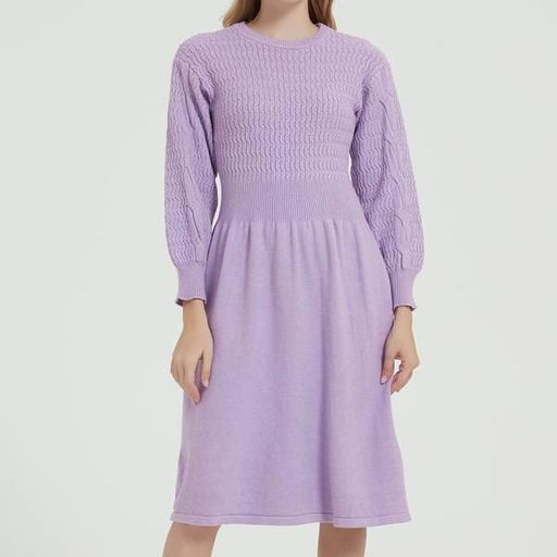 long sleeve knitted sweater dress - MRSLM