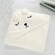 soft flannel baby bathrobe, view 5 - MRSLM