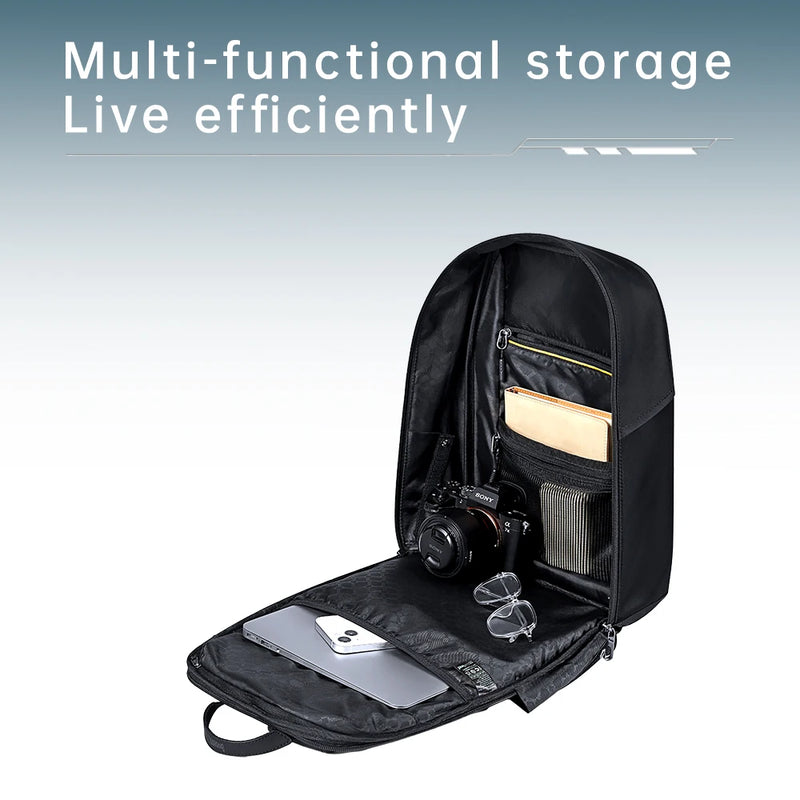 LED pixel display sling backpack, view 7 - MRSLM