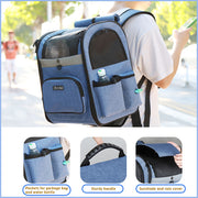 sturdy pet backpack carrier, view 7 - MRSLM