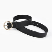 animal print faux leather belt, view 4 - MRSLM