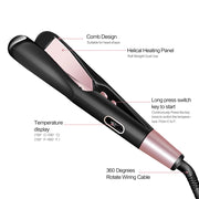 twist hair straightener and curler, view 6 - MRSLM
