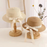 children's princess straw hat, view 4 - MRSLM