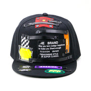punk hip hop flat-brimmed cap, view 10 - MRSLM