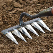 heavy-duty steel garden rake, view 7 - MRSLM