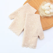 thin mulberry silk finger gloves, view 6 - MRSLM
