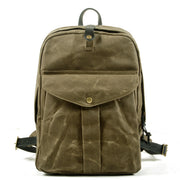 Retro canvas backpack, view 11 - MRSLM