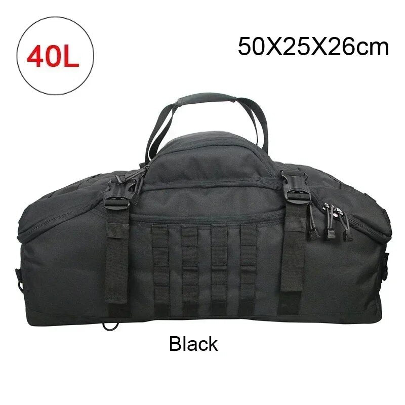 3-in-1 tactical backpack duffle bag, view 9 - MRSLM