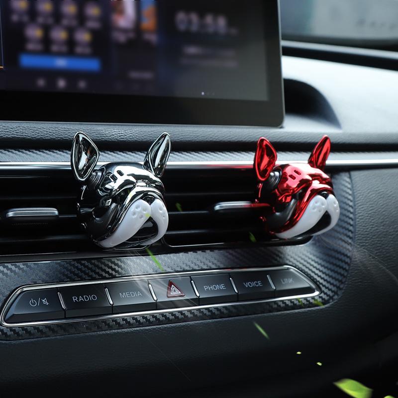 bulldog car air freshener, view 6 - MRSLM