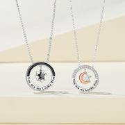 lucky star couple necklace, view 2 - MRSLM
