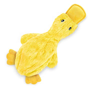 small dog plush squeaky duck toy, view 2 - MRSLM