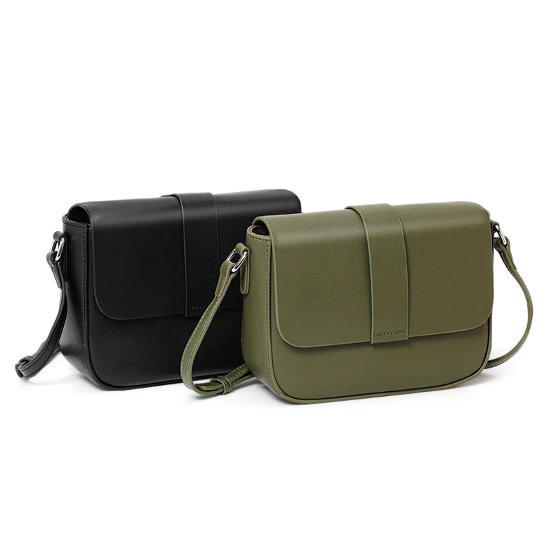 soft leather crossbody bag, view 5 - MRSLM