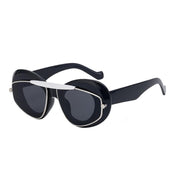 Geometric double frame sunglasses, view 17 - MRSLM
