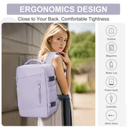 large travel backpack with laptop compartment, view 13 - MRSLM