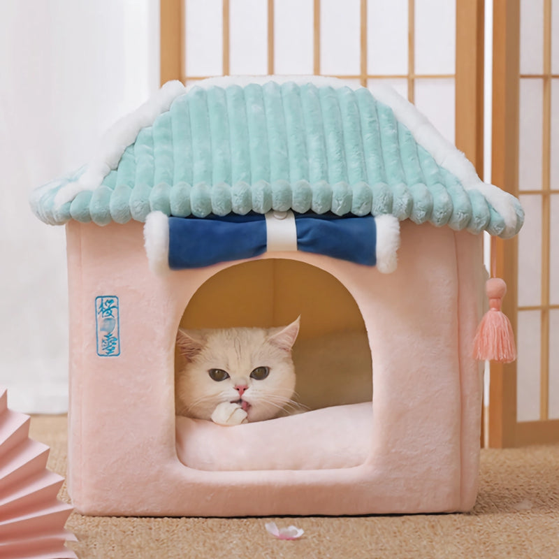 cozy winter pet house, view 6 - MRSLM