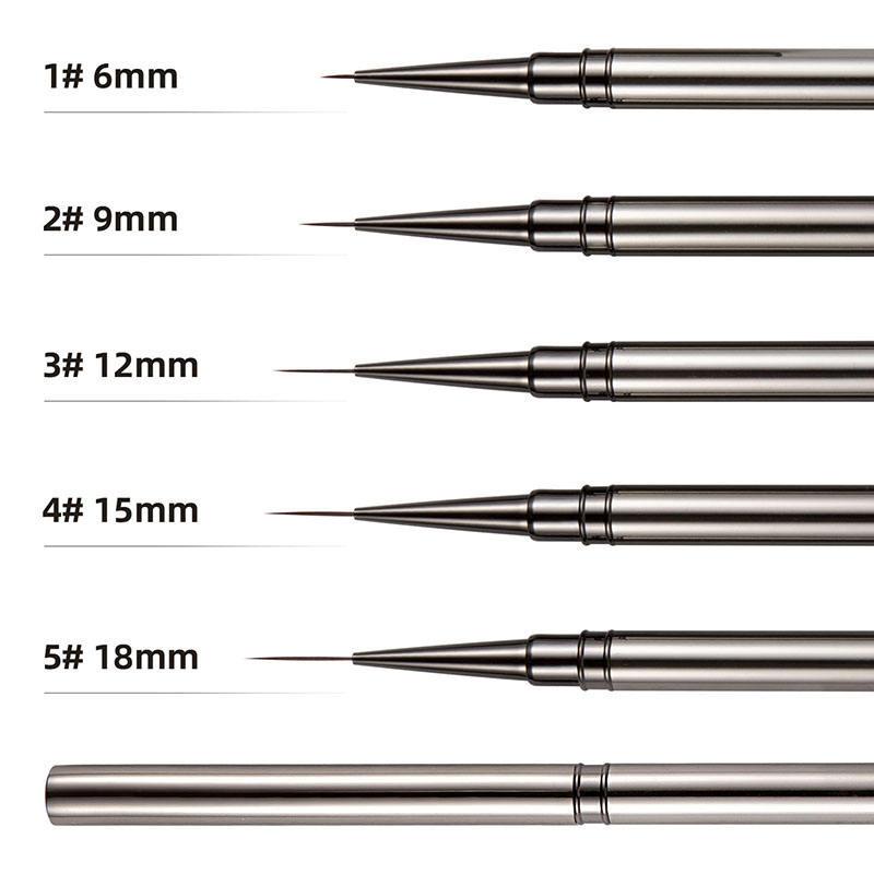 Nail art liner DIY painting brush set, view 13 - MRSLM