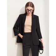 minimalist women's blazer, view 2 - MRSLM