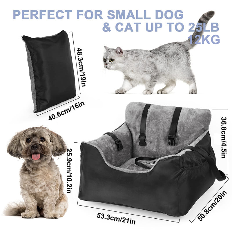 soft small dog car seat, view 7 - MRSLM