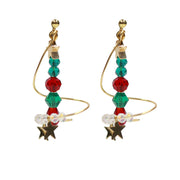 star christmas tree earrings, view 5 - MRSLM