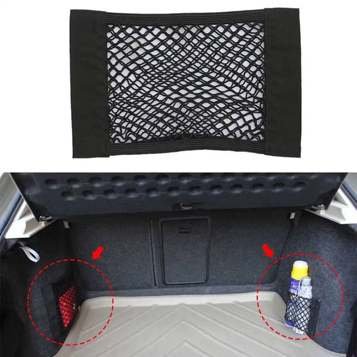 Universal Elastic Car Trunk Storage Net Organizer for Select Toyota Models