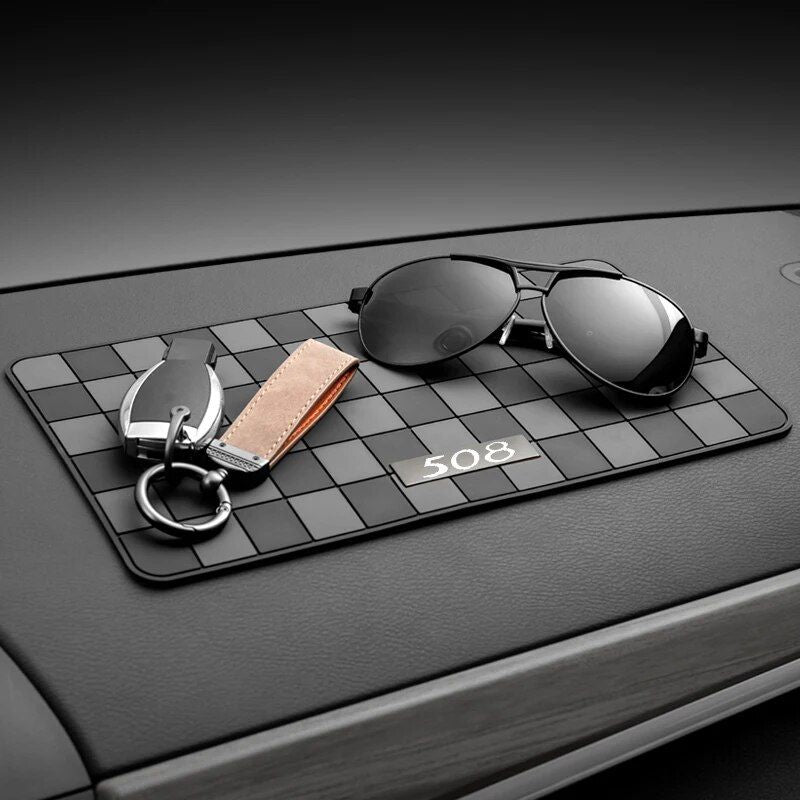 non-slip silicone car dashboard mat, view 5 - MRSLM