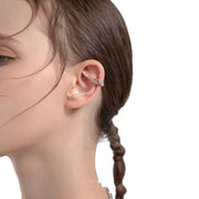 women's non-pierced tassel earrings, view 2 - MRSLM