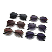 retro gradient pilot sunglasses, view 9 - MRSLM