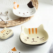 cat ceramic seasoning dish, view 5 - MRSLM