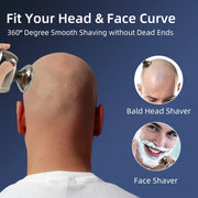5-in-1 men's electric shaver and trimmer, view 6 - MRSLM