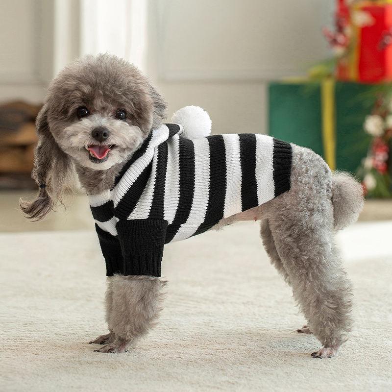 cozy fleece sweater for small pets - MRSLM