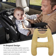 h-shape car seat neck support pillow, view 10 - MRSLM