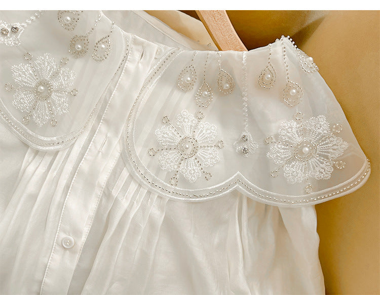 Women's Doll Collar Blouse